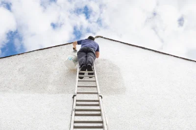 Peinture extérieure à Locminé — façades et ravalement